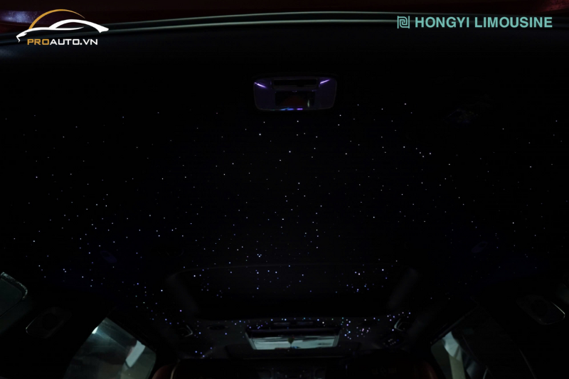 Độ đèn trần ánh sao xe Toyota Vios