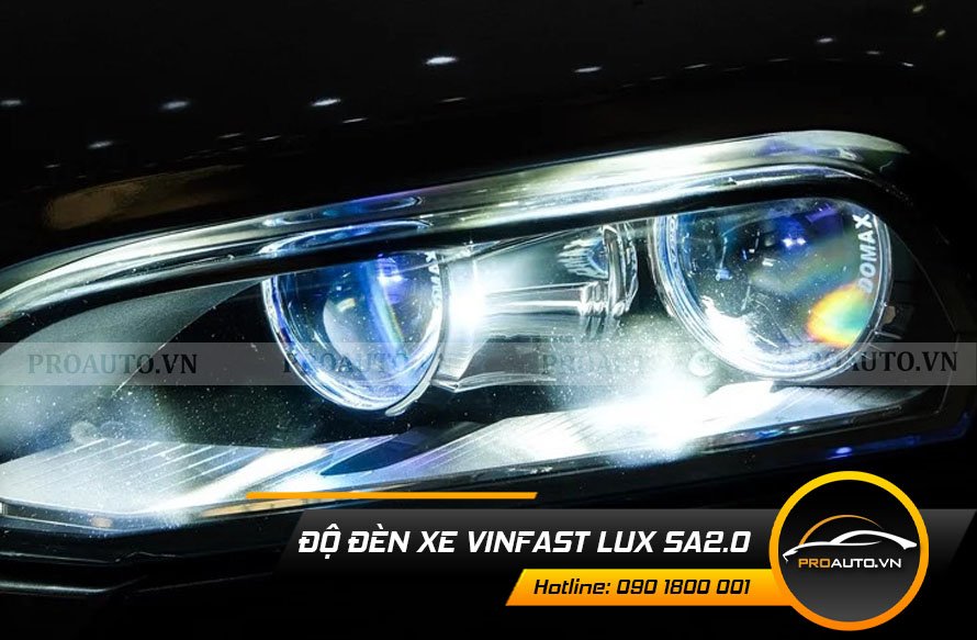 Độ đèn cho xe Vinfast Lux SA2.0