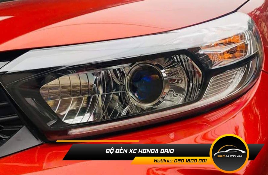 Độ đèn xe Honda Brio