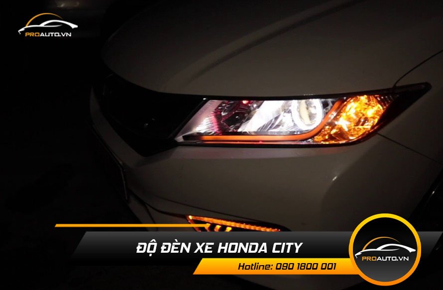 Độ đèn xe Honda City 2021