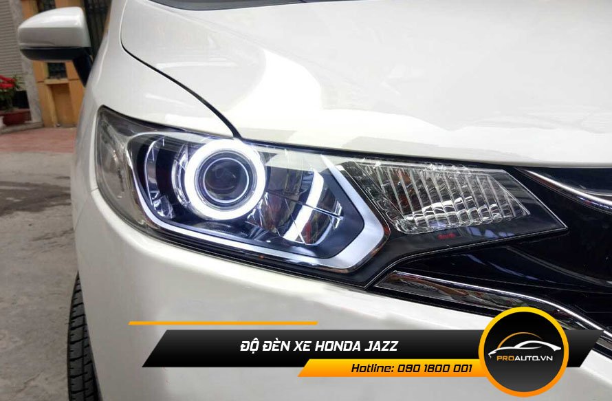 Độ đèn xe Honda Jazz