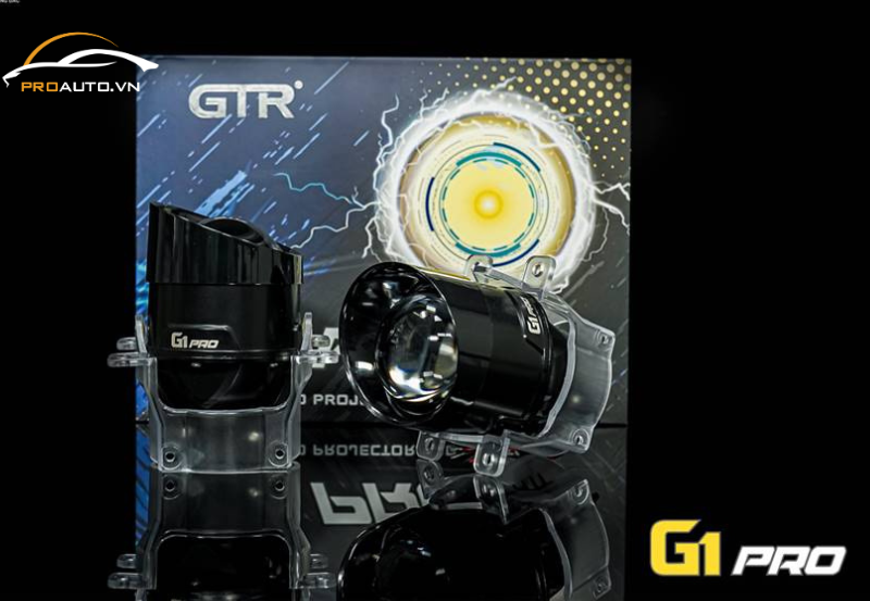  Độ đèn xe Hyundai Custin thương hiệu GTR