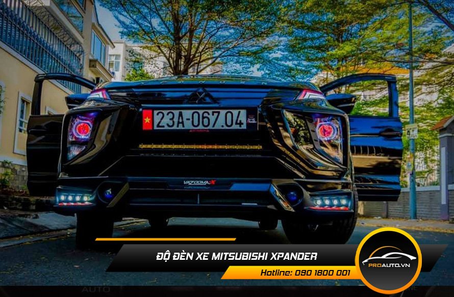Độ đèn xe Mitsubishi Xpander