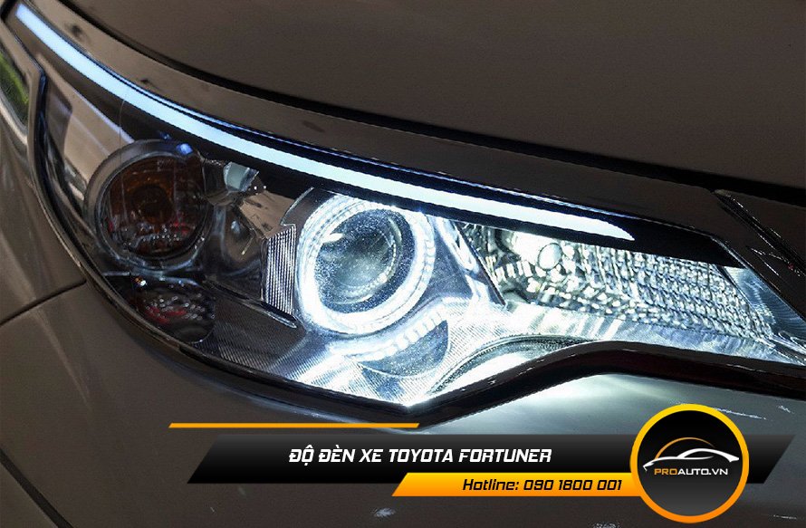 Độ đèn xe Toyota Fortuner