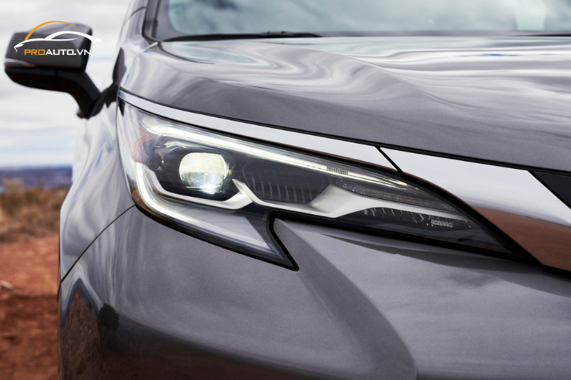 Độ đèn xe Toyota Sienna