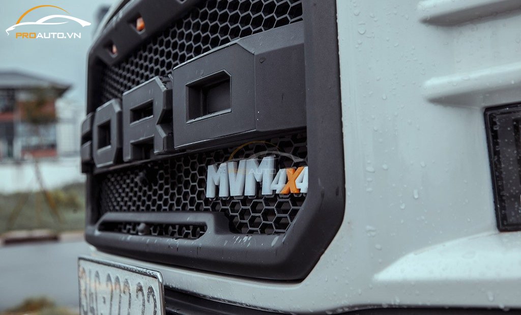 Độ lưới tản nhiệt xe Ranger