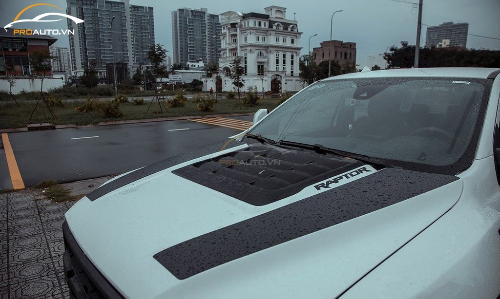 Độ nắp capo xe Ranger