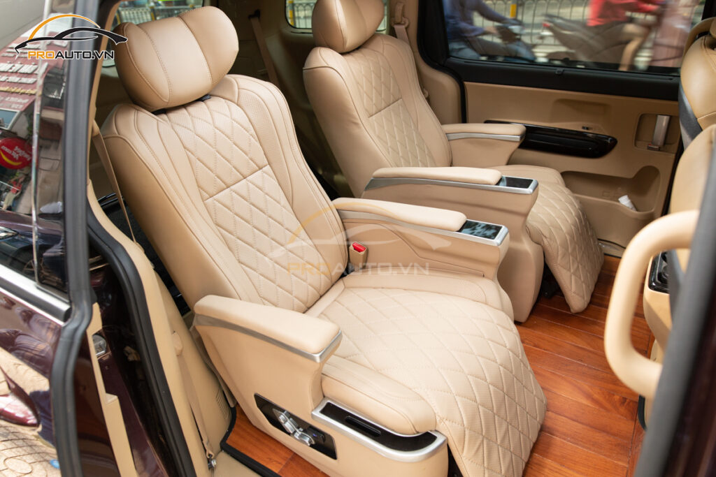 Nâng cấp limousine xe Kia Morning phiên bản sang trọng hơn