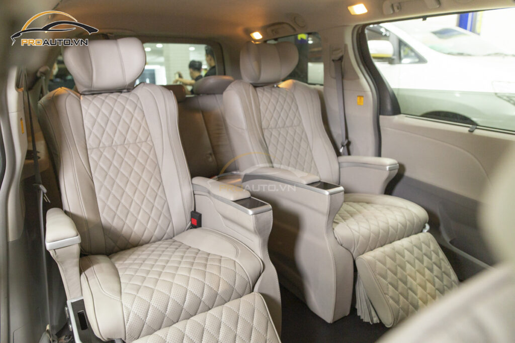 Nâng cấp limousine xe Toyota Prado phiên bản sang trọng hơn
