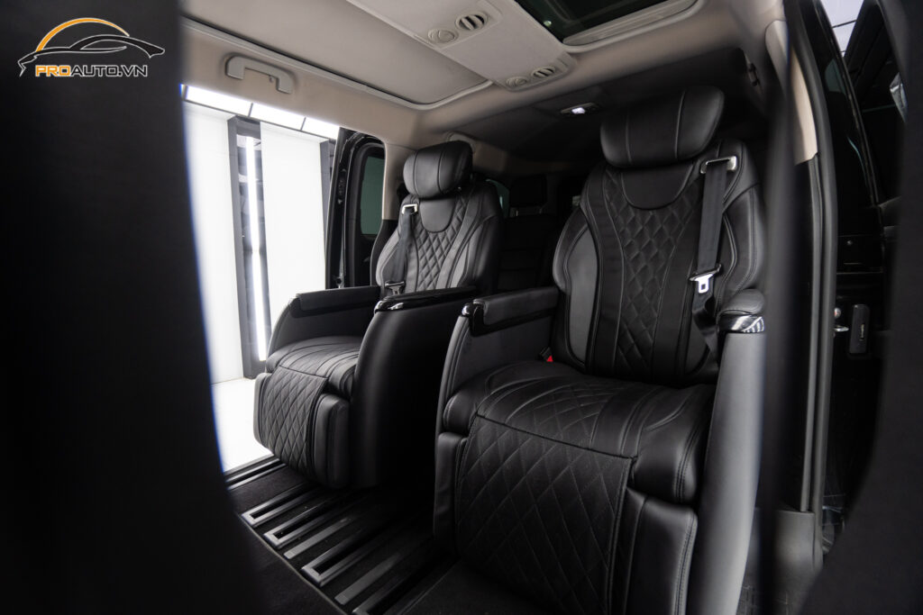 Có nhiều phương pháp độ ghế Limousine xe peugeot traveller hiện nay