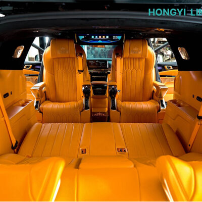 Độ ghế Limousine cho xe Hyundai Custin