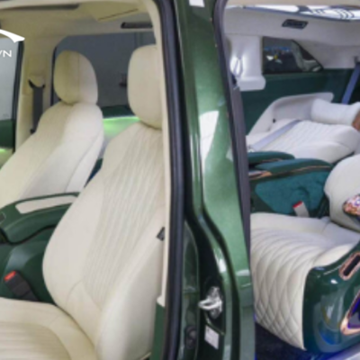 do ghe limousine crystal 20 cung noi that mau xanh tuoi mat 1