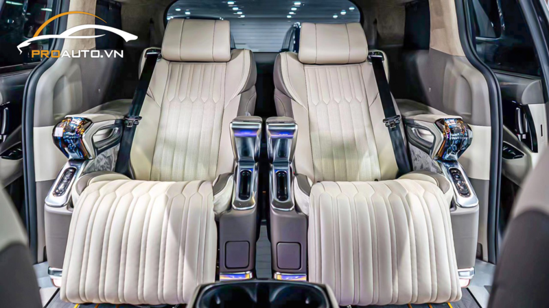 Độ ghế Limousine Crystal 4.0 - Điều khiển giọng nói thông minh