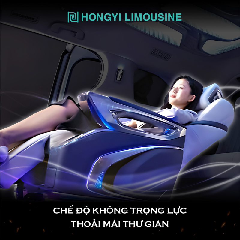 Chế độ nâng chân, ngả lưng tiện lợi