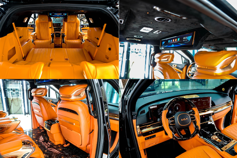 Độ ghế Limousine Ford Tourneo gói nâng cao