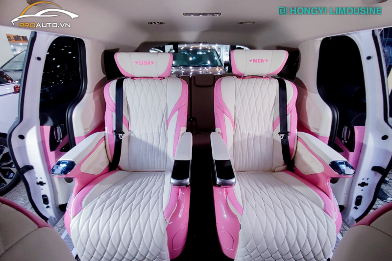 Độ ghế Limousine HongYi chính hãng cho xế yêu 