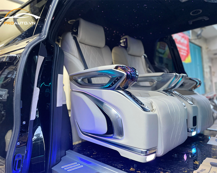 do ghe limousine o to do ghe chinh dien