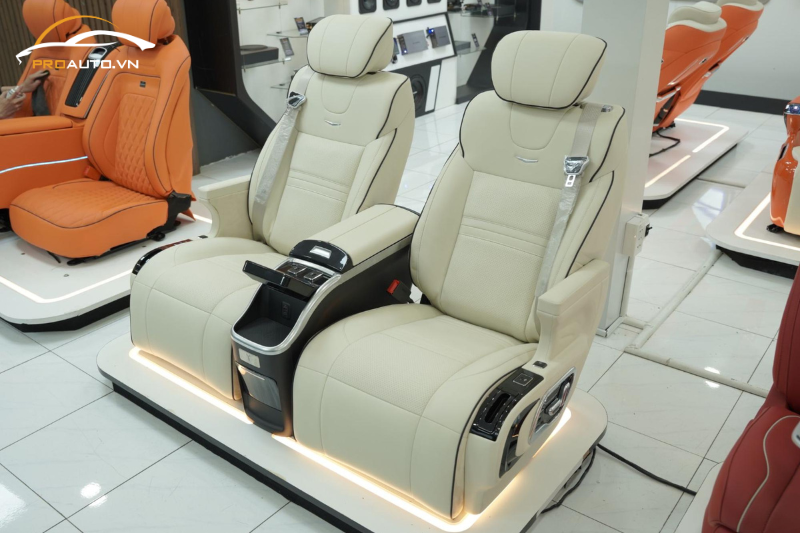 Độ ghế limousine Suv 2.0 Pro xe Ford Everest