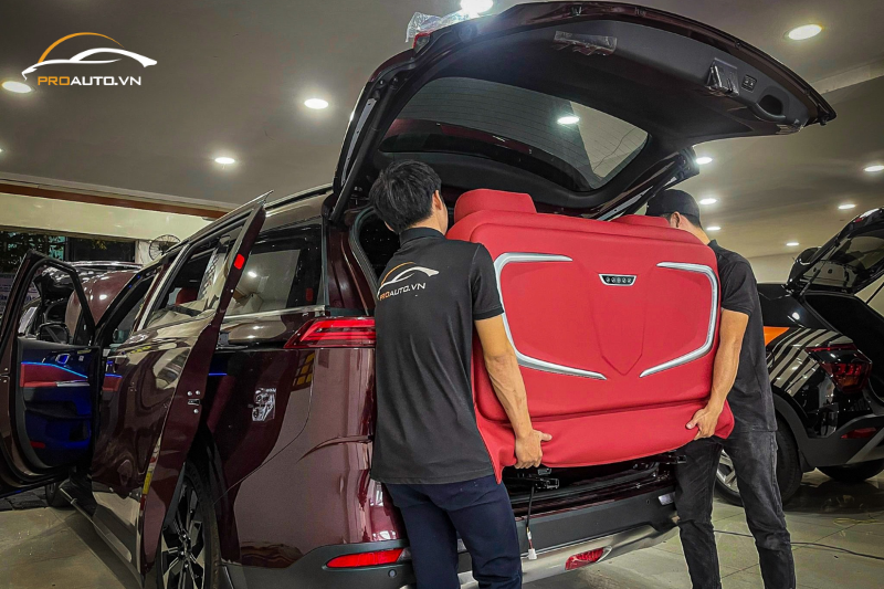 Độ Ghế Limousine Toyota Sienna tại PROAUTO.VN