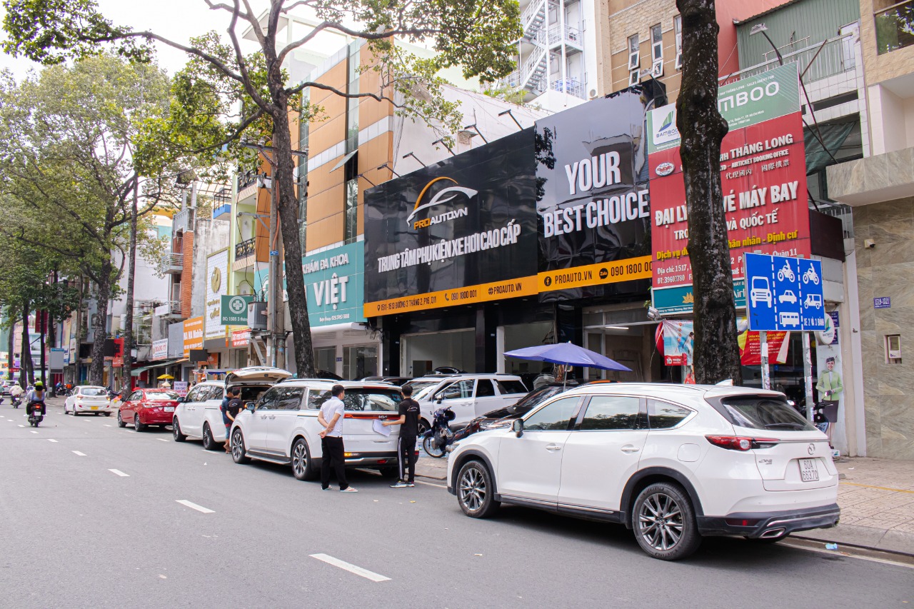 Trung tâm phụ kiên xe hơi cao cấp Proauto.vn Chi nhánh Quận 11