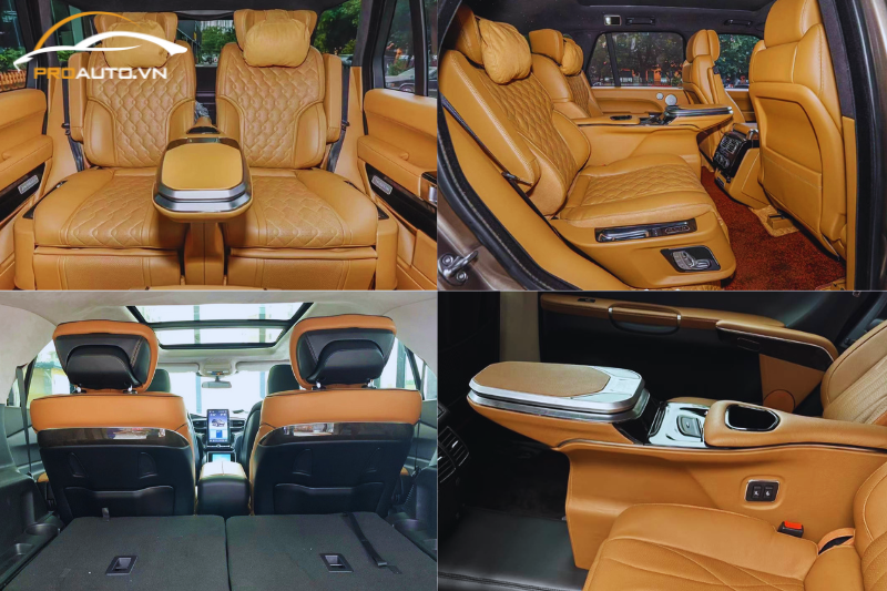 Độ ghế Limousine xe Hyundai Palisade mới nhất 