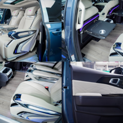 Độ ghế Limousine xe Kia Carnival - Gói nâng cao