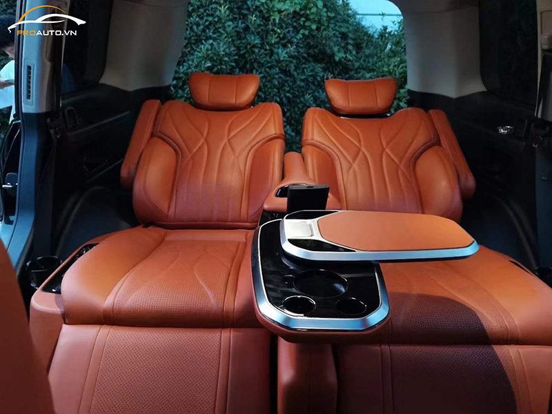 Độ ghế Limousine xe Skoda Kodiaq