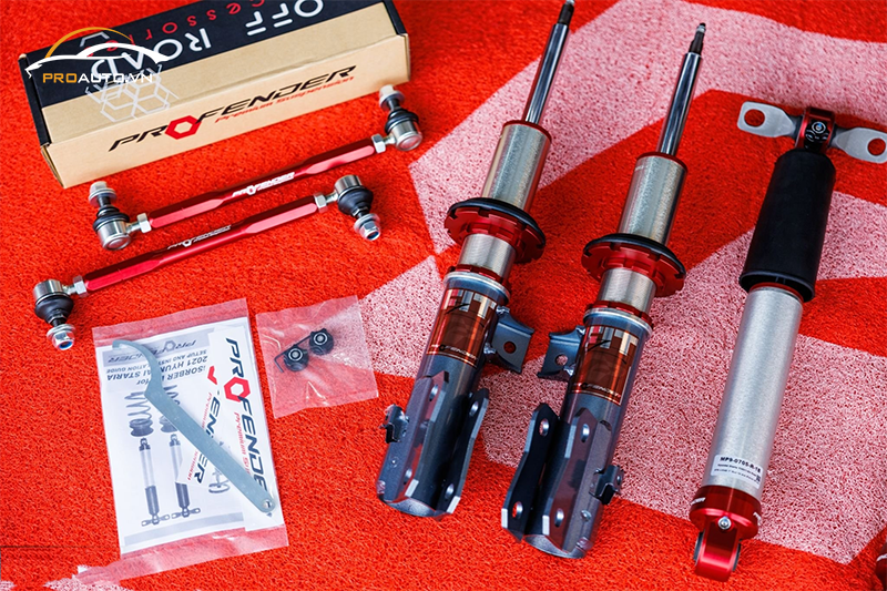 Độ giảm xóc ô tô Profender Fitz mang lại nhiều tính năng nổi bật