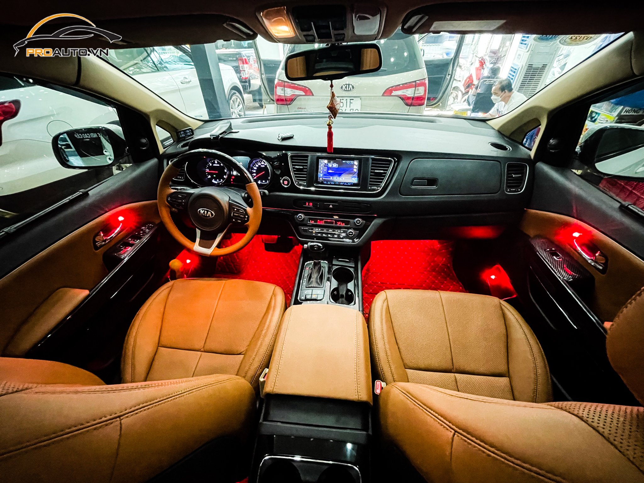 Đèn led trang trí nội thất ô tô