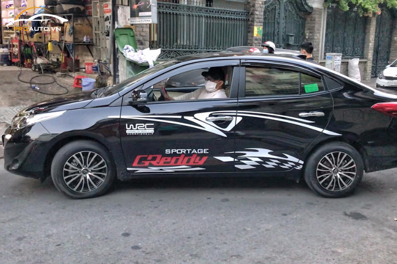 Độ mâm 15 inch cho Toyota Vios 2020