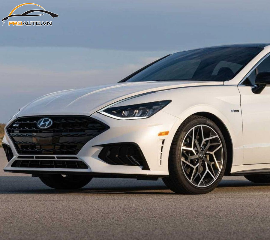 Độ mâm xe Hyundai Sonata