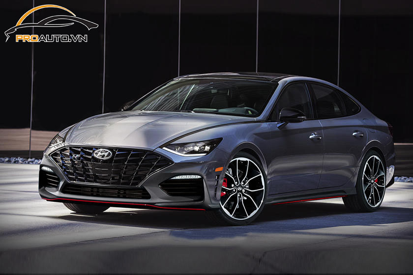 Độ mâm xe Hyundai Sonata