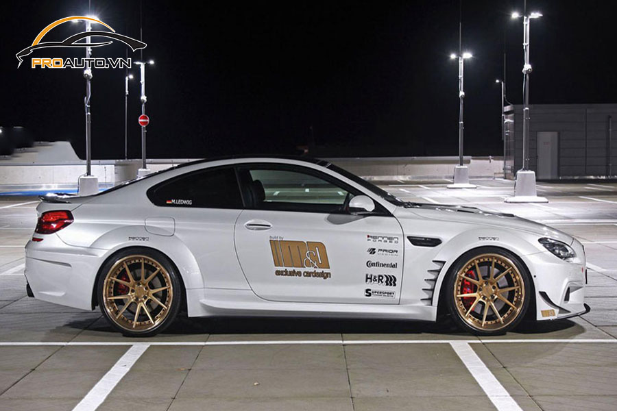 Kinh nghiệm độ mâm xe BMW Series 6