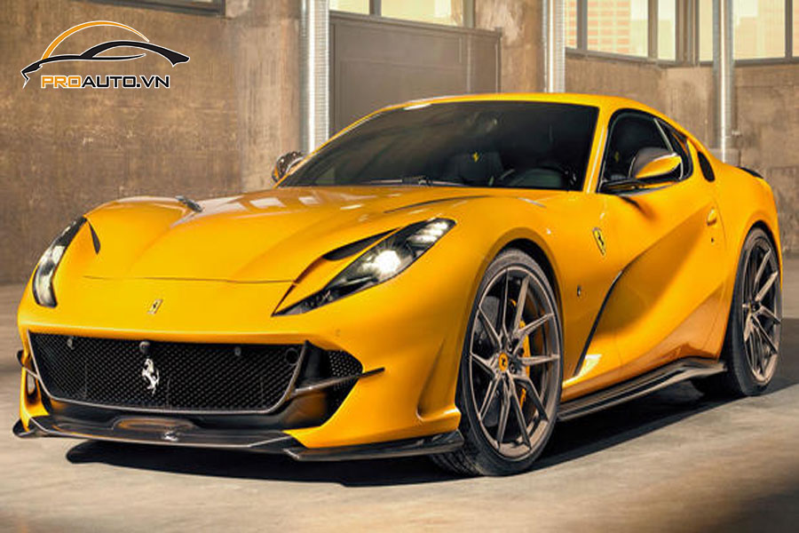 Độ mâm xe Ferrari 812 Superfast mang đến nhiều tiện ích cho người dùng