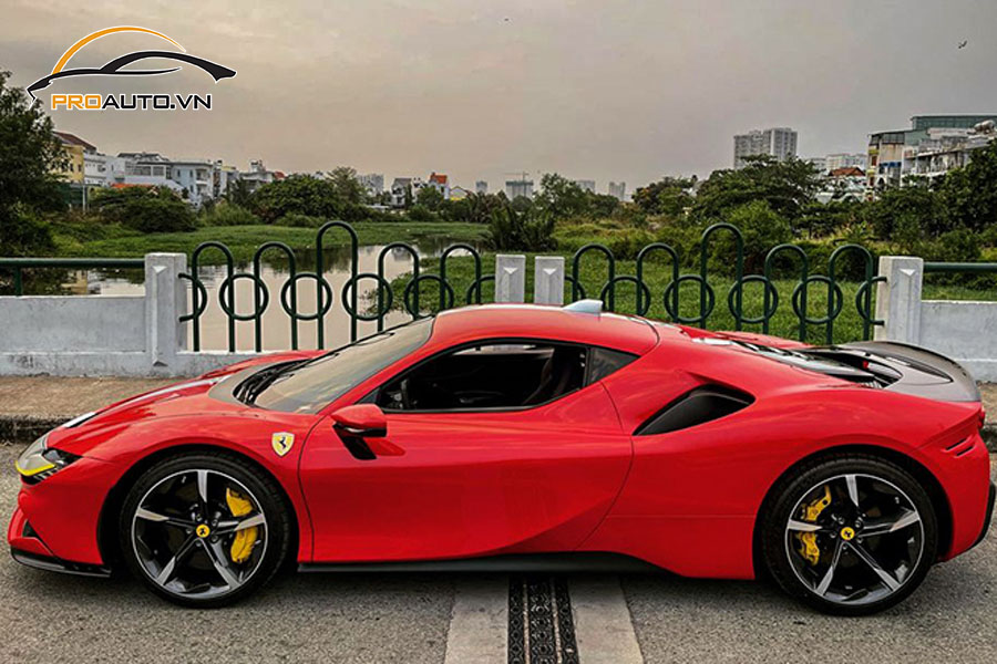 Độ mâm xe Ferrari SF90 Stradale với phong cách thể thao độc đáo 
