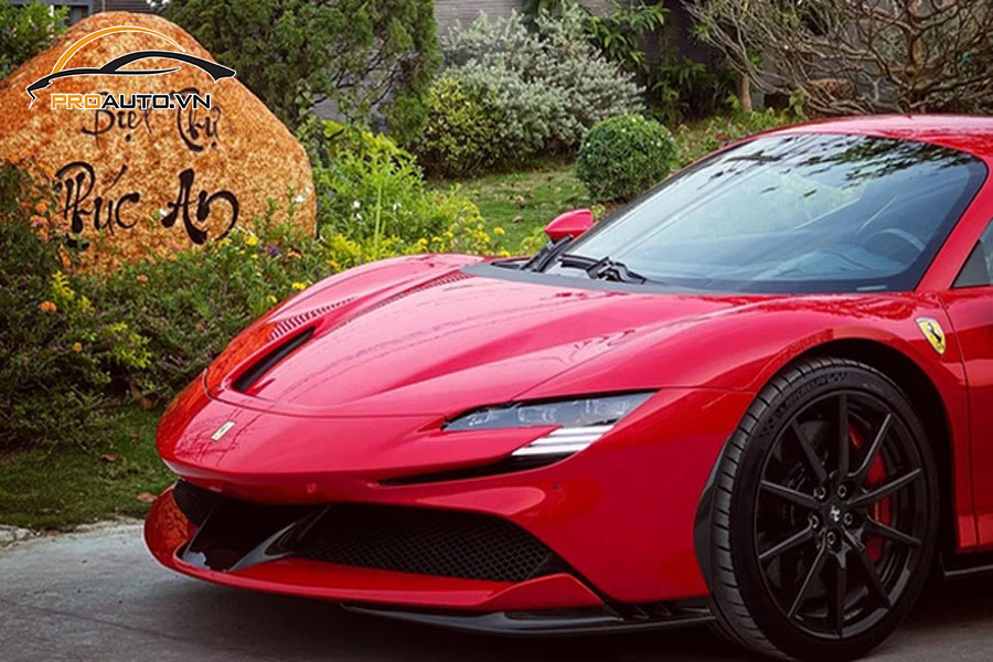 Độ mâm xe Ferrari SF90 Stradale nâng tầm thẩm mỹ cho xe 