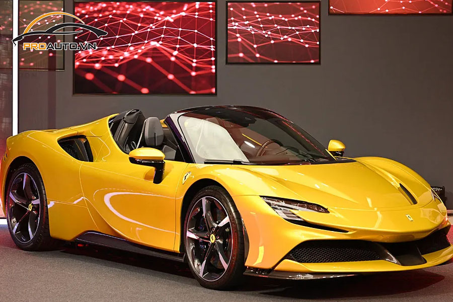 Kiểu mâm xe Ferrari SF90 Stradalephổ biến 
