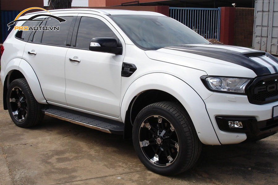 Kinh nghiệm độ mâm xe Ford Everest