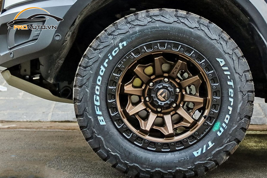 Các mẫu độ mâm xe Ford Everest