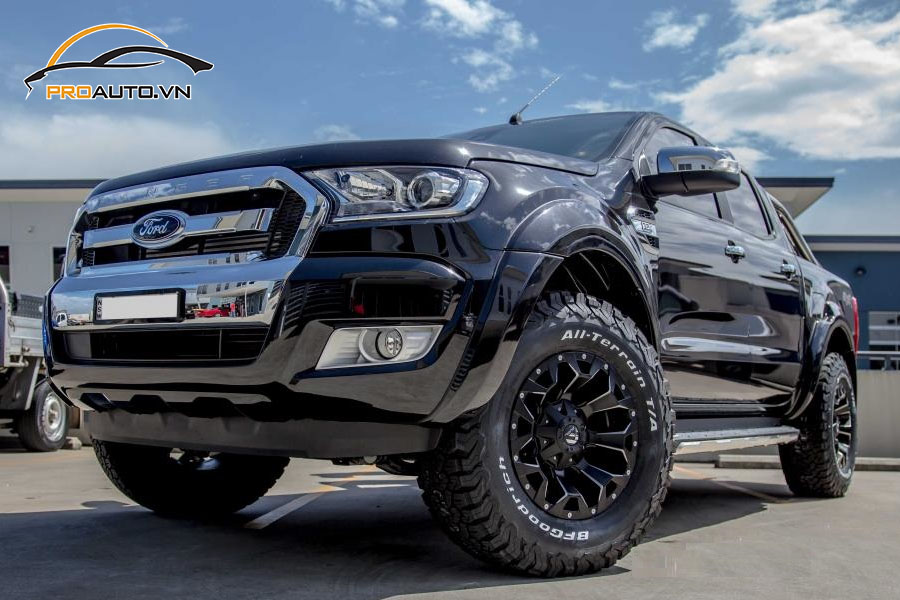 Độ mâm xe Ford Ranger sai cách dẫn đến nhiều rủi ro