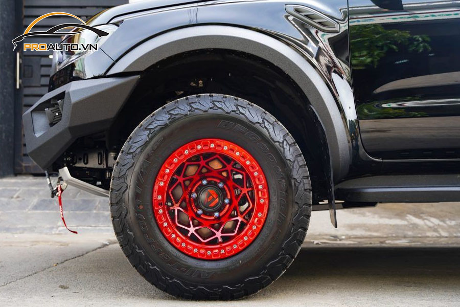 Kiểu mâm xe Ford Ranger phổ biến 