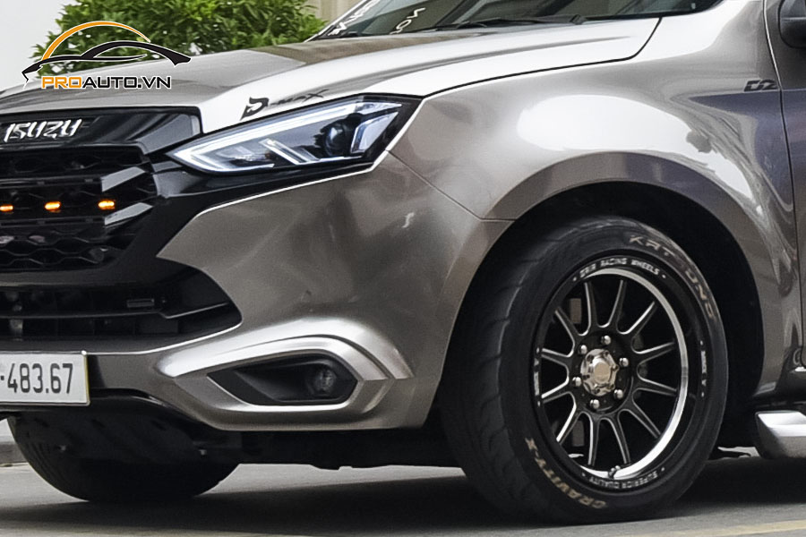 Độ mâm xe Isuzu DMAX - Ảnh 4