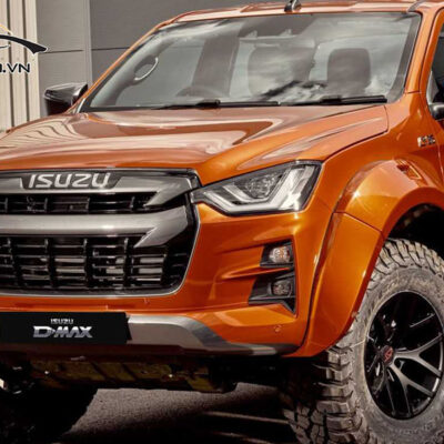 Độ mâm xe Isuzu DMAX