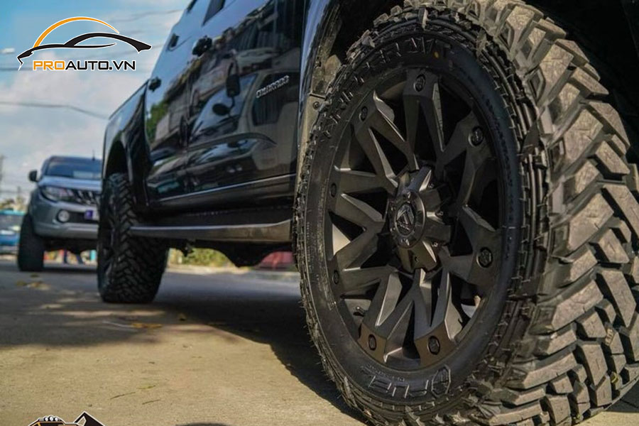 Các mẫu độ mâm xe Isuki DMAX