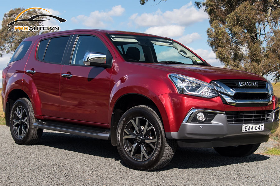 Độ mâm xe Isuzu MU-XB7 với phong cách thể thao độc đáo 