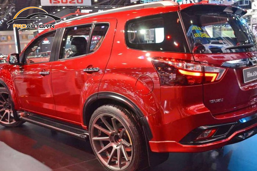 Kinh nghiệm độ mâm xe Isuzu MU-XB7