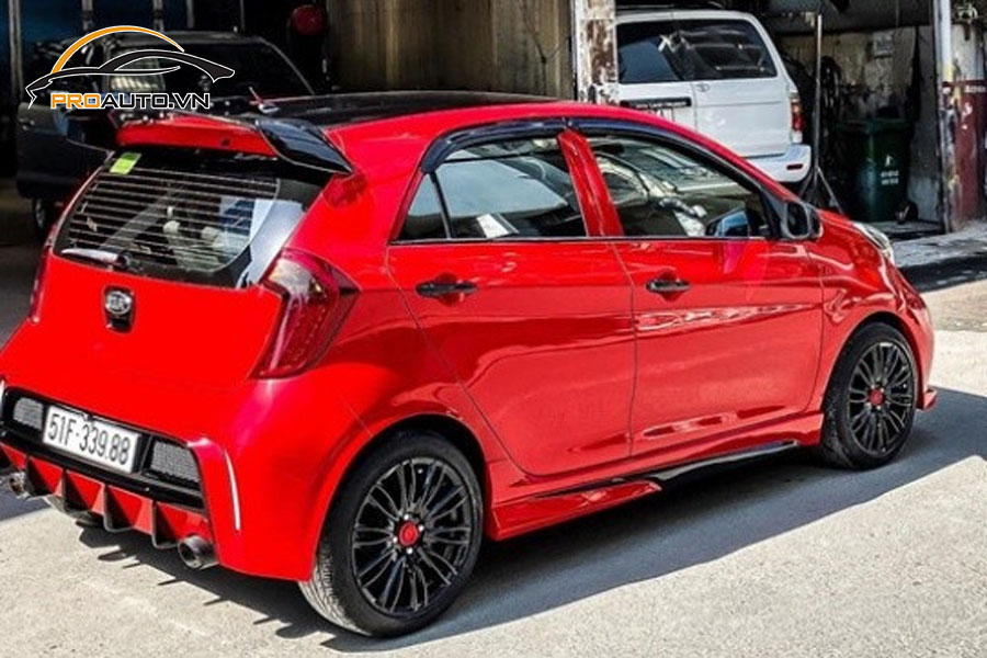 Kiểu mâm xe Kia Morning phổ biến 