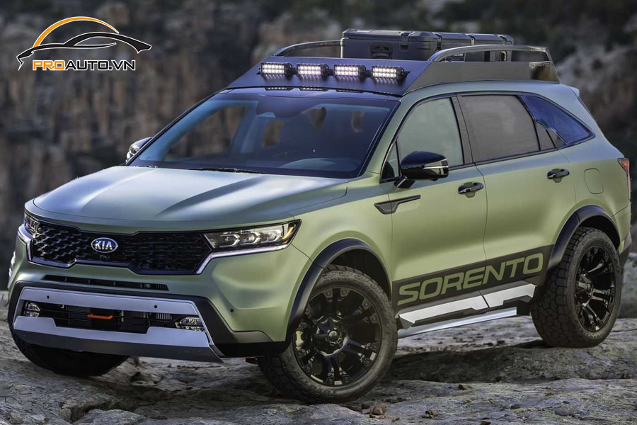 Độ mâm xe Kia Sorento nâng tầm thẩm mỹ cho xe 