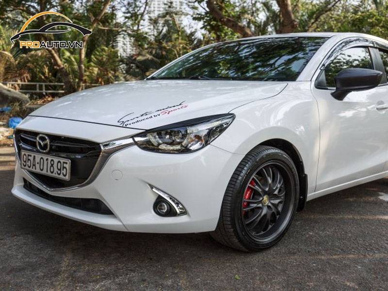 Độ mâm xe Mazda 2