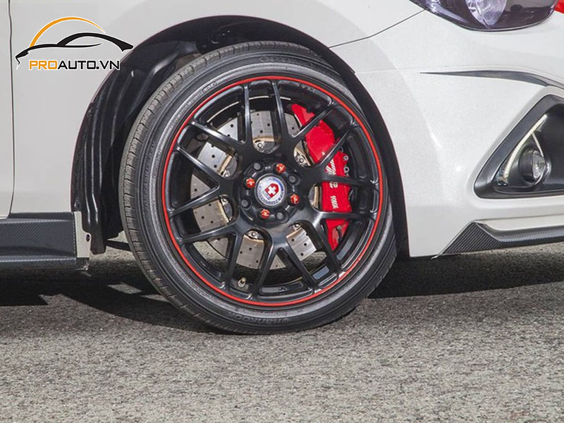 Các kiểu độ mâm xe Mazda 2